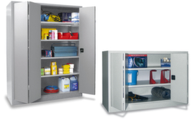 PAVOY Armadio ad ante ribaltabili di grande capacità Basis grigio chiaro