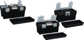 Allit Cassetta portautensili McPlus in PP di colore nero