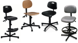 meychair Sedia girevole industriale Workster Simplex