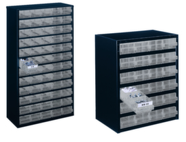 raaco Magazzino a vista con robusta struttura in metallo