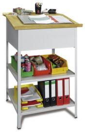 PAVOY Scrivania in piedi in RAL7035