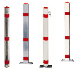 Paletti di sbarramento con testa a punta