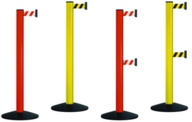 Paletti per cinture Safety con 1 o 2 cinture