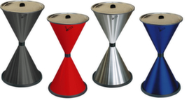 Posacenere a piedistallo a forma di ovovia