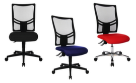 Topstar Sedia girevole per ufficio con schienale in rete