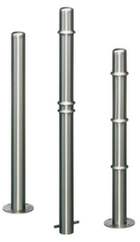 Paletti di sbarramento in acciaio inox