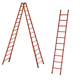 ZARGES Scala a pioli in fibra di vetro