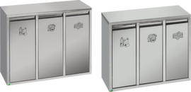 Stazione di raccolta per materiali riciclabili