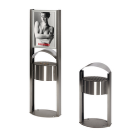 VAR Posacenere a piedistallo con tetto