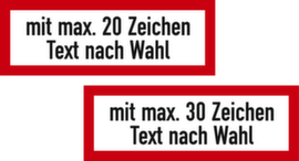 Cartello antincendio con testo