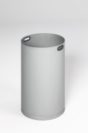 VAR Contenitore interno zincato per cestino con posacenere