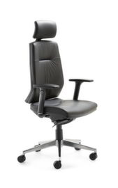 Mayer Sitzmöbel Sedia girevole per ufficio Contractline con poggiatesta, nero