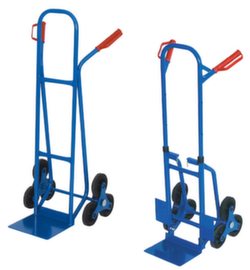 Carrello per scale con 3 ruote a stella