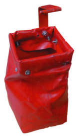 Sacchetto portacatena per paranco pneumatico a catena