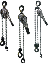 Paranco a leva con carico di trazione fino a 5000 kg