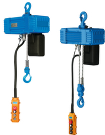 Paranco elettrico a catena con sospensione a gancio