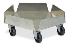 Avvolgitore a botte, per contenitore 35 - 100 l, alluminio