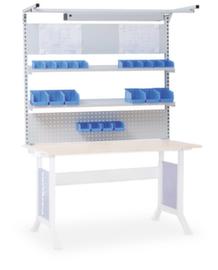 Bedrunka + Hirth Montaggio pannello posteriore completo per tavolo di montaggio, larghezza 1500 mm