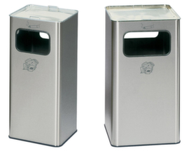 VAR Posacenere combinato in acciaio inox