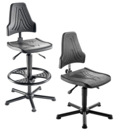 meychair Sedia da lavoro alta Workster Komplex con portata fino a 150 kg