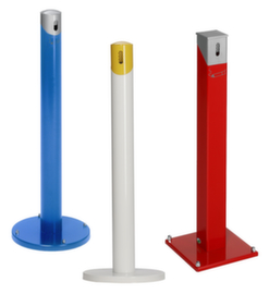 VAR Posacenere a piedistallo in acciaio