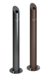 VAR Posacenere a piedistallo in acciaio inox SG 100 VA