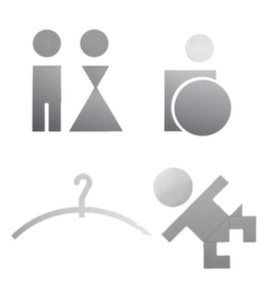 Cartello per porta con sagoma