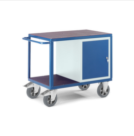 Rollcart Carrello pesante da tavolo e armadio, carico max. 1000 kg, lunghezza x larghezza superficie di carico 1000 x 700 mm