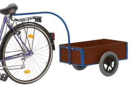 Rollcart Rimorchio per biciclette con pareti laterali, carico max. 0,15 t, lunghezza x larghezza superficie di carico 700 x 425 mm