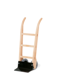 Rollcart carrello per sacchi in legno, carico massimo 200 kg, gommatura in TPE