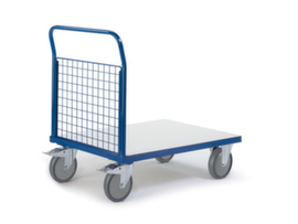 Rollcart Carrello a griglia ESD per pareti di fondo con capacità di carico di 500 kg
