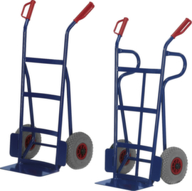 Rollcart Carrello per sacchi con schienale curvo