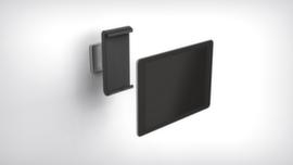 Durable supporto per tablet da parete piatto, altezza x larghezza x profondità 50 x 85 x 180 mm
