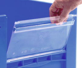 BITO Vetro spia per contenitore a vista Euronorm