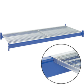 Scaffale a griglia per portapallet, larghezza x profondità 3300 x 1100 mm