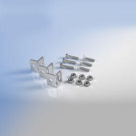 TROAX Connettore ad angolo per pareti a griglia