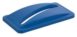 Rubbermaid tappo del cuscinetto per la carta Slim Jim® per contenitori di raccolta per materiali riciclabili, blu
