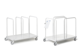 Treston Cartoni di cartone, carico max. 150 kg, lunghezza x larghezza superficie di carico 1000 x 630 mm