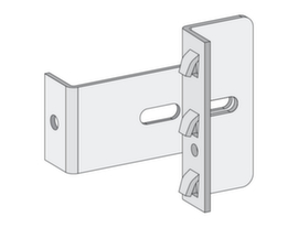 Ancoraggio a parete per scaff. a incastro