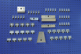 bott Assortimento di supporti per pareti perforate