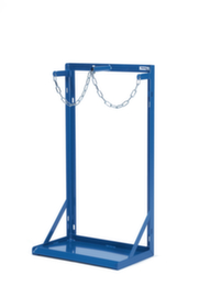 fetra Portabottiglie in acciaio, per 2 x 40 / bombole in acciaio da 50 litri, Ø bombole 204 - 229 mm