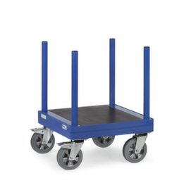 fetra Rullo per merci lunghe, carico massimo 1500 kg, gommatura in elastico