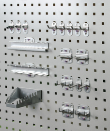 assortimento di ganci