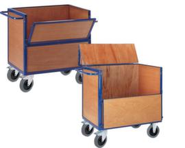 Rollcart Carrello portacasse in legno