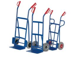 Rollcart Carrello per sacchi con parete posteriore curva