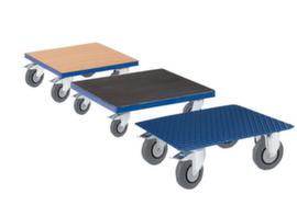 Rollcart Carrello portacasse con piattaforma chiusa