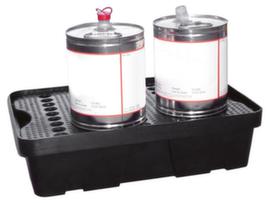 Vaschetta di raccolta in PE per piccoli contenitori