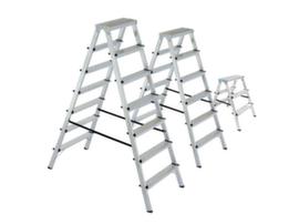 Scala doppia in alluminio