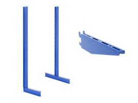 Montanti e cantilever per uso singolo o bilaterale