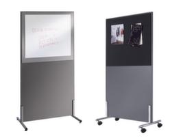 Nowy Styl Parete divisoria E10 in legno con rivestimento in tessuto